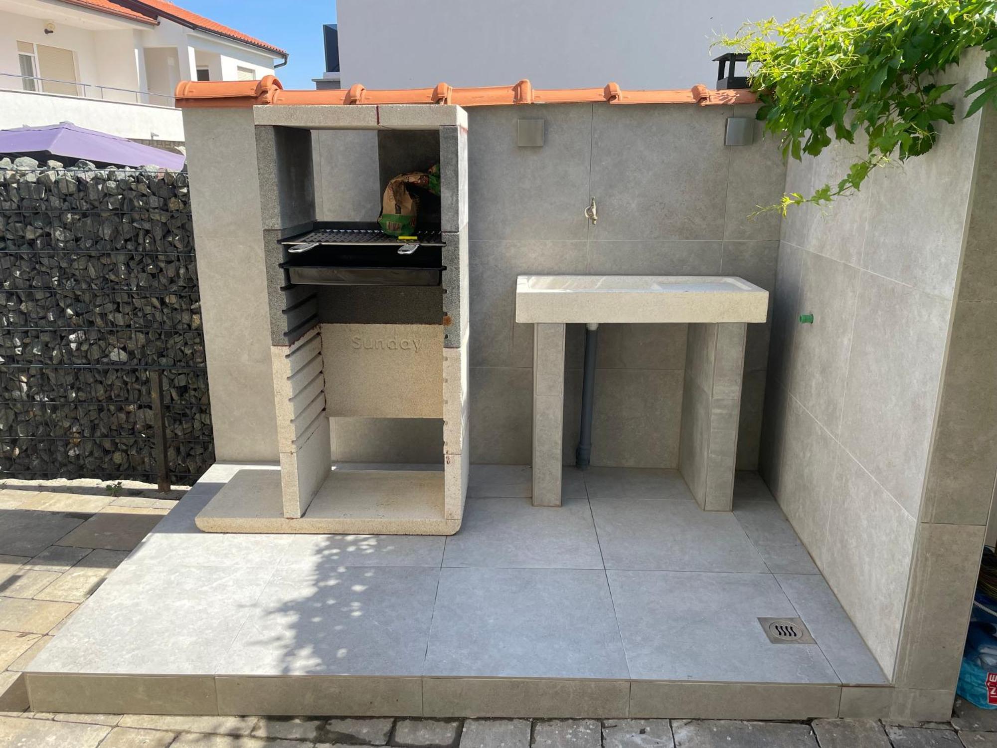 Duplex Appartment Luna Krk Town Esterno foto